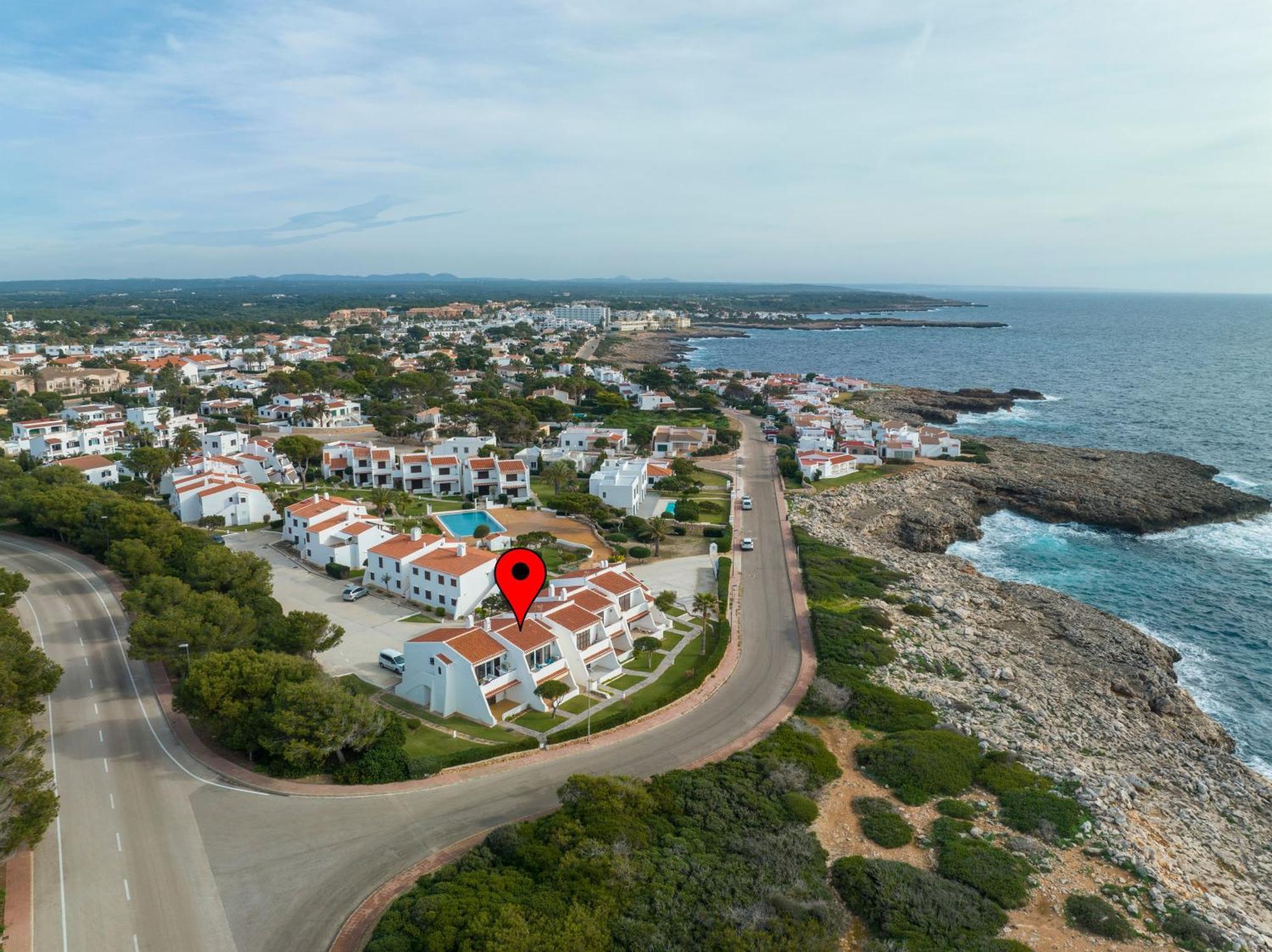 Vista Faro-Apartamento Con Balcon Que Mira Al Mar Cala'N Bosch  Exterior photo